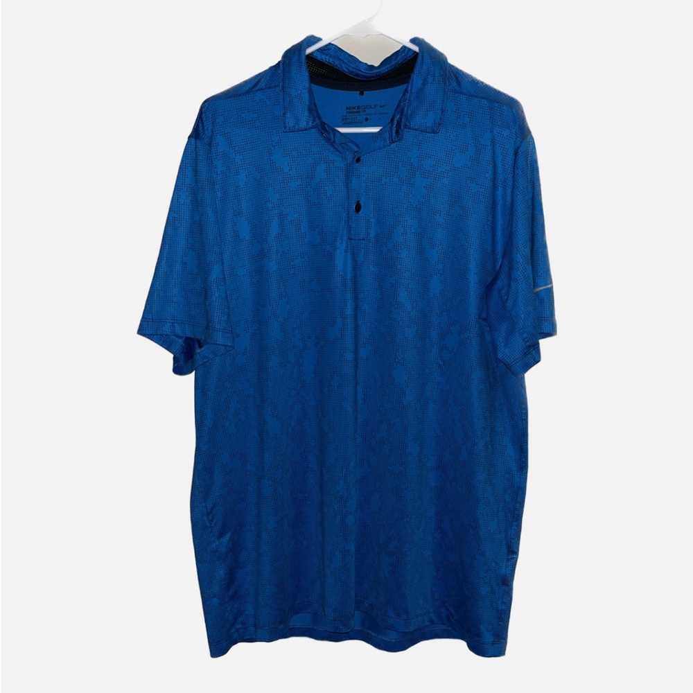 NikeGolf  Dri-Fit Patterned Polo